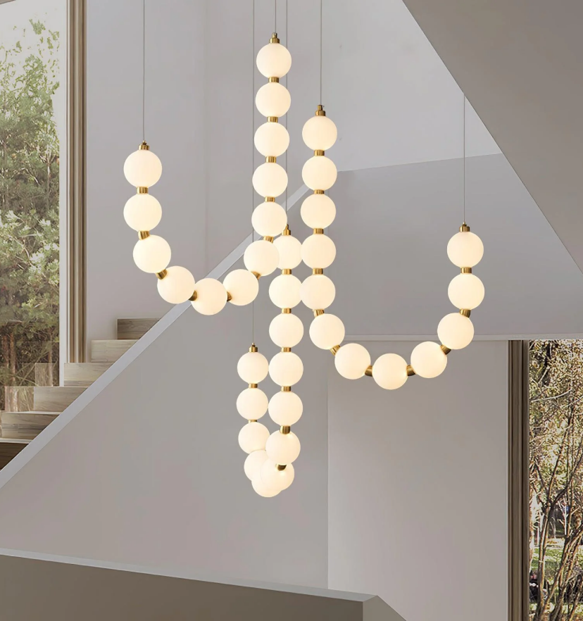 Pearl Necklace Chandelier