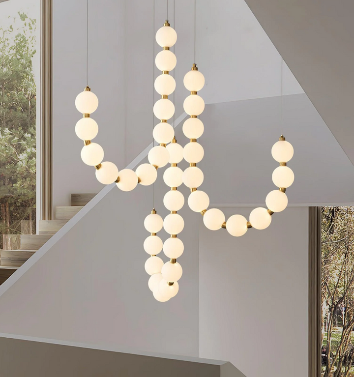 Pearl Necklace Chandelier