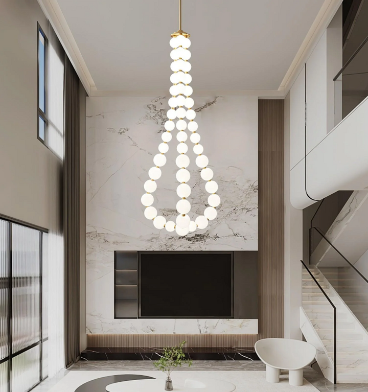 Pearl Necklace Chandelier