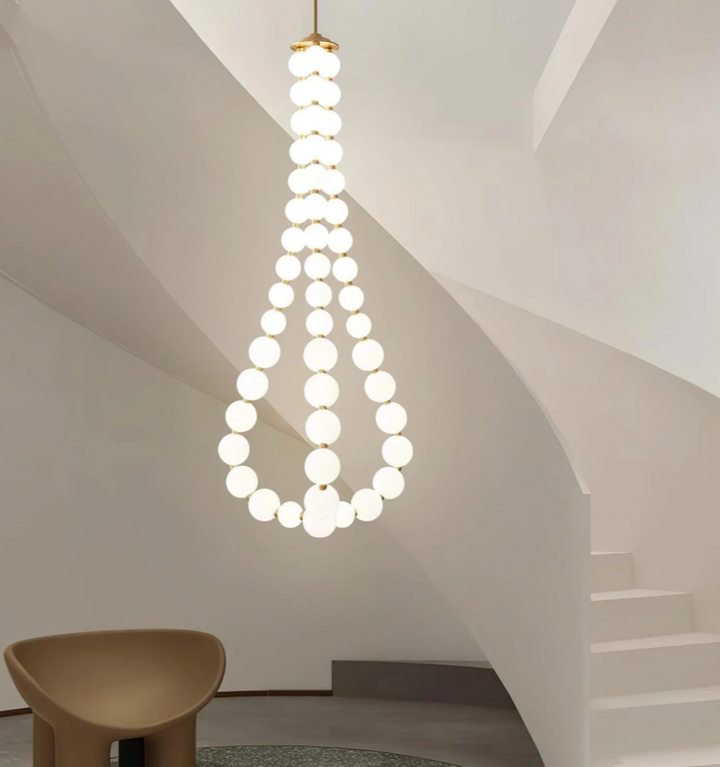 Pearl Necklace Chandelier