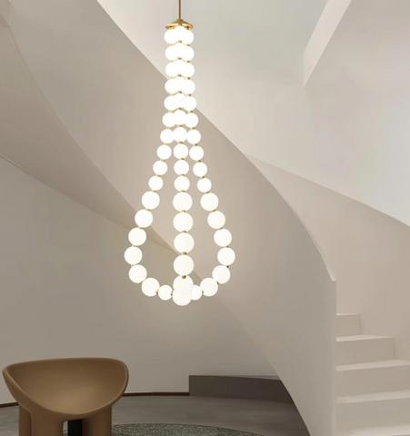 Pearl Necklace Chandelier