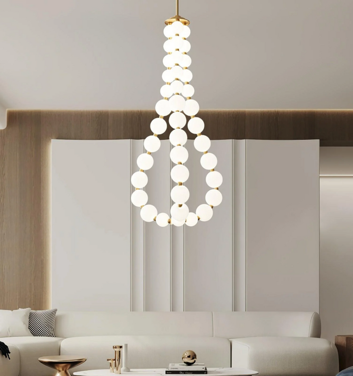 Pearl Necklace Chandelier