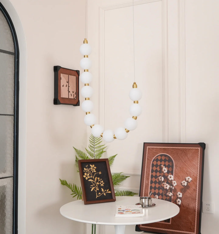 Pearl Necklace Chandelier