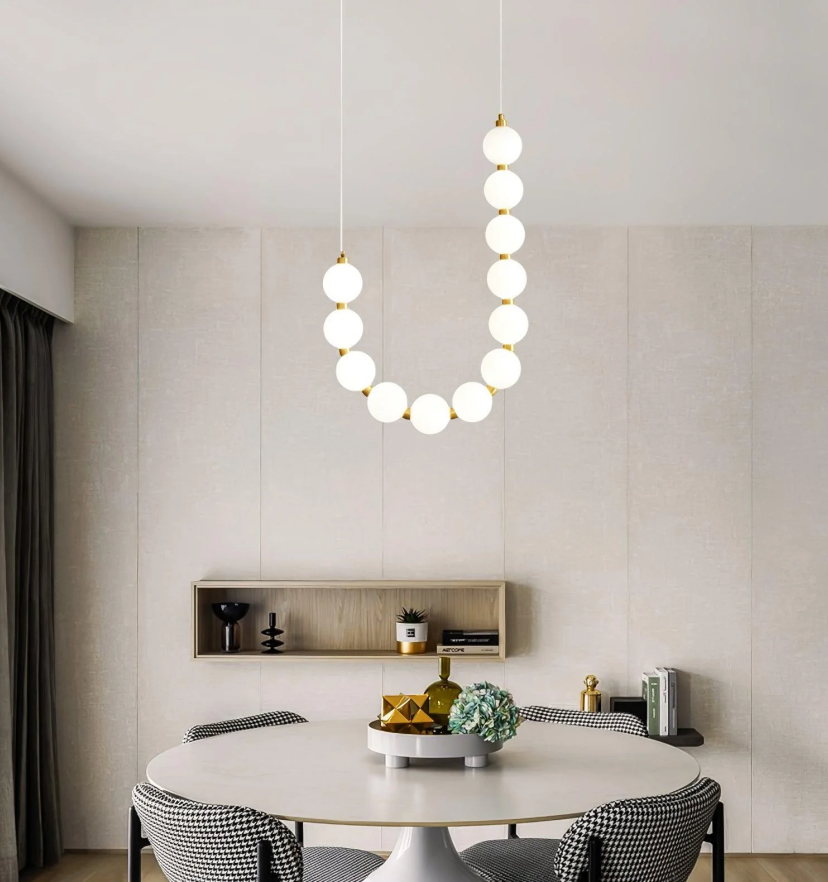 Pearl Necklace Chandelier