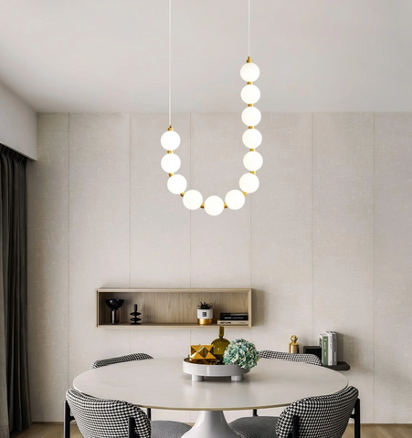 Pearl Necklace Chandelier