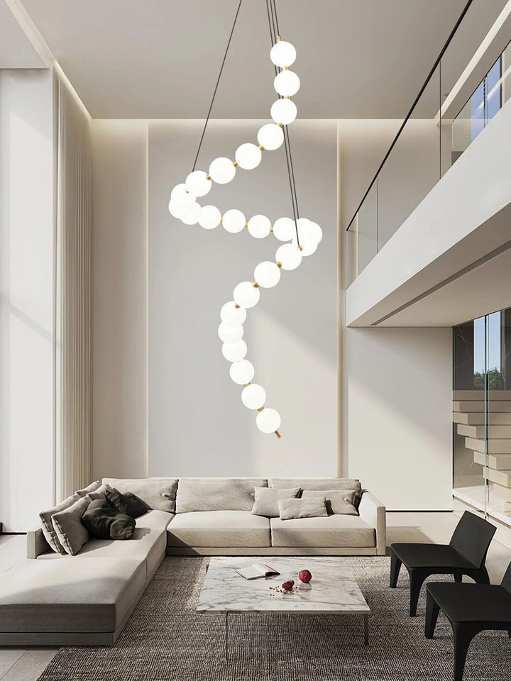 Pearl Necklace Chandelier