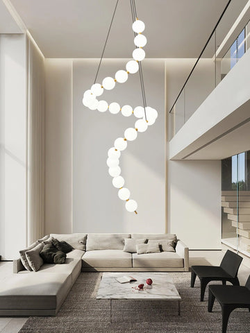 Pearl Necklace Chandelier