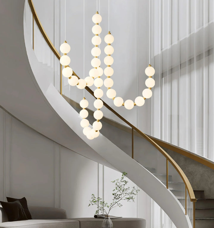 Pearl Necklace Chandelier
