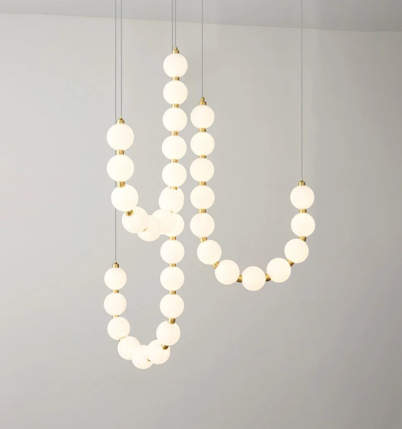 Pearl Necklace Chandelier