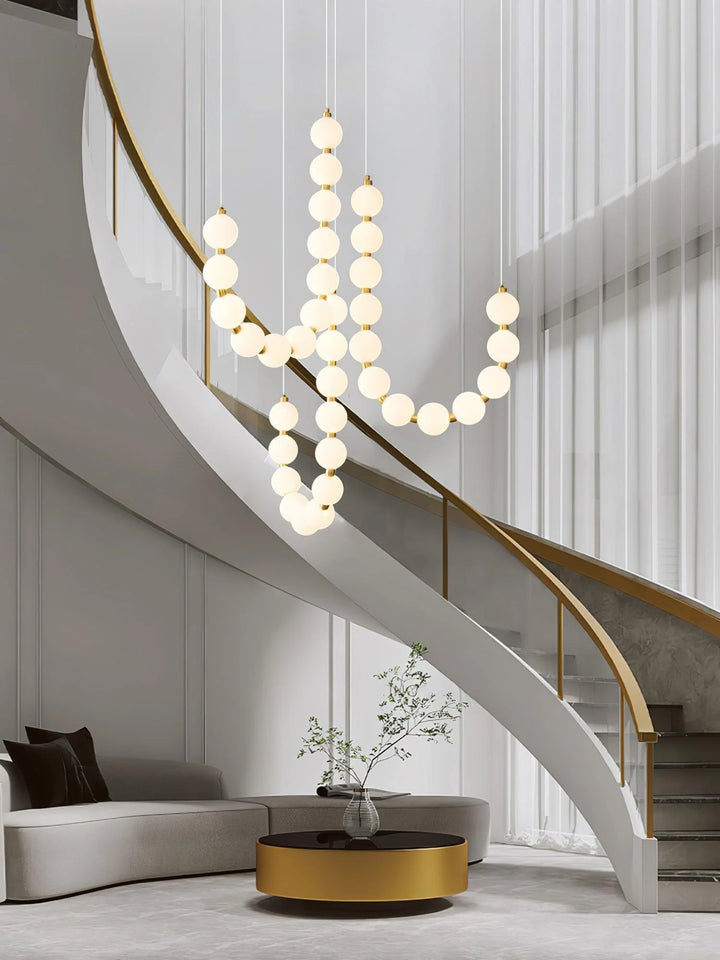 Pearl Necklace Chandelier