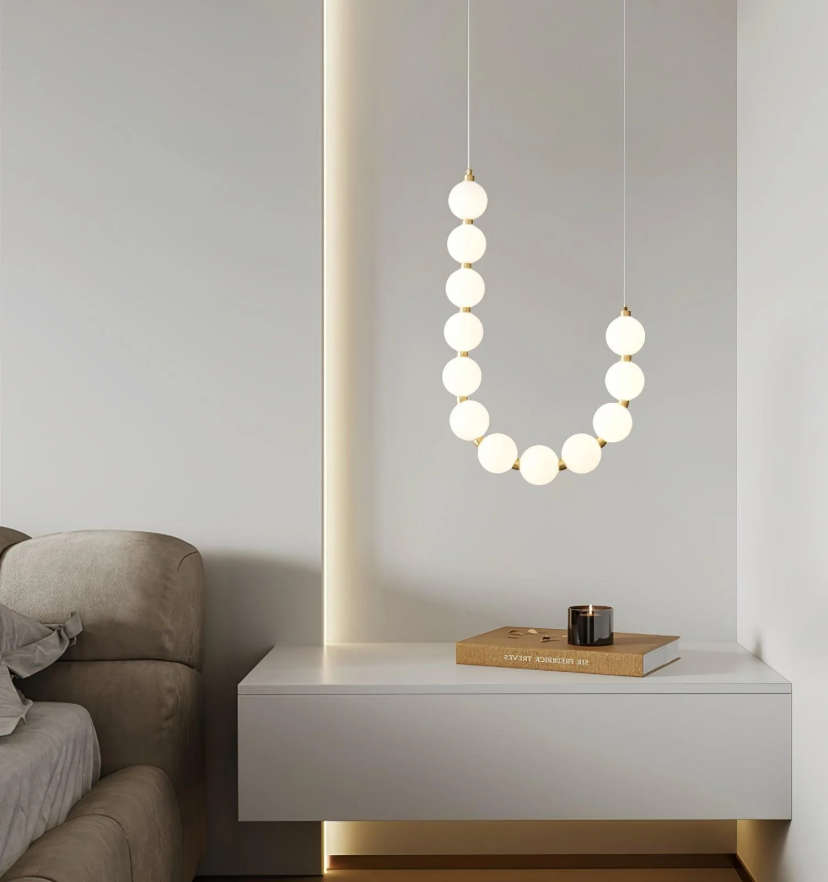Pearl Necklace Chandelier