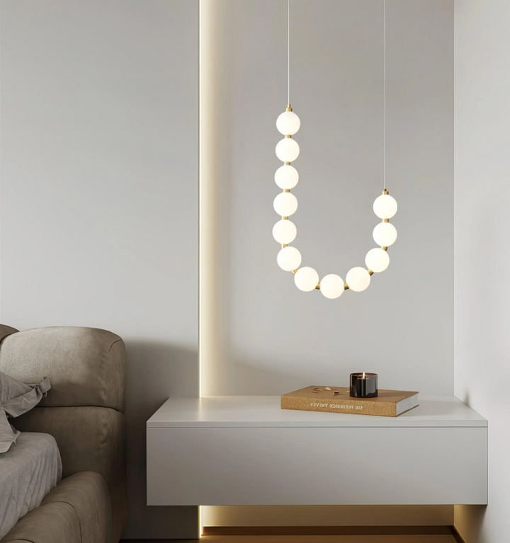Pearl Necklace Chandelier