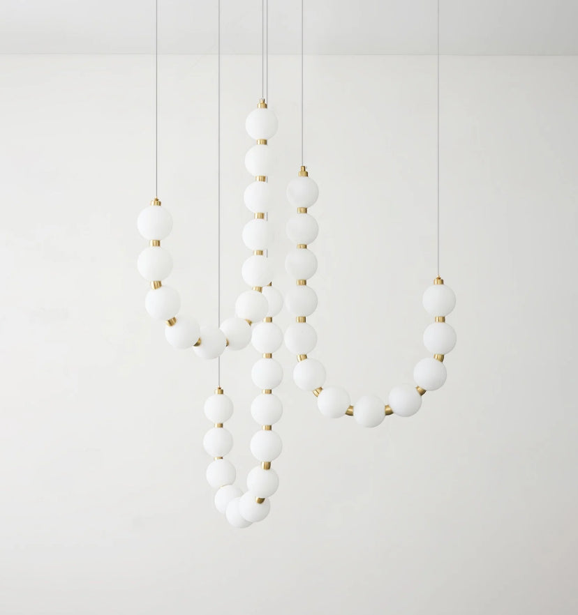 Pearl Necklace Chandelier