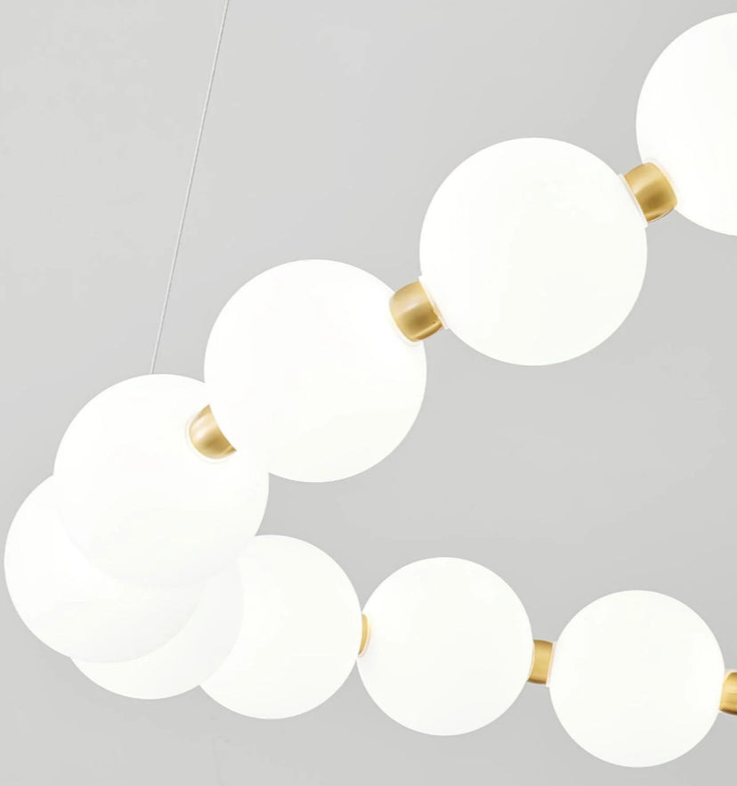Pearl Necklace Chandelier