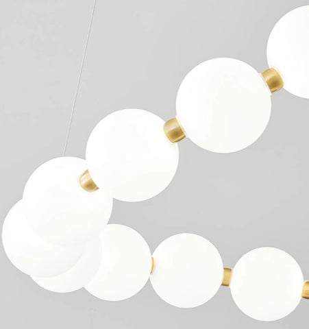 Pearl Necklace Chandelier