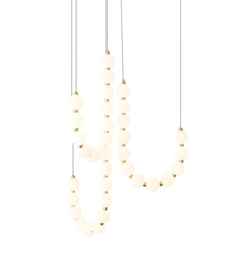 Pearl Necklace Chandelier
