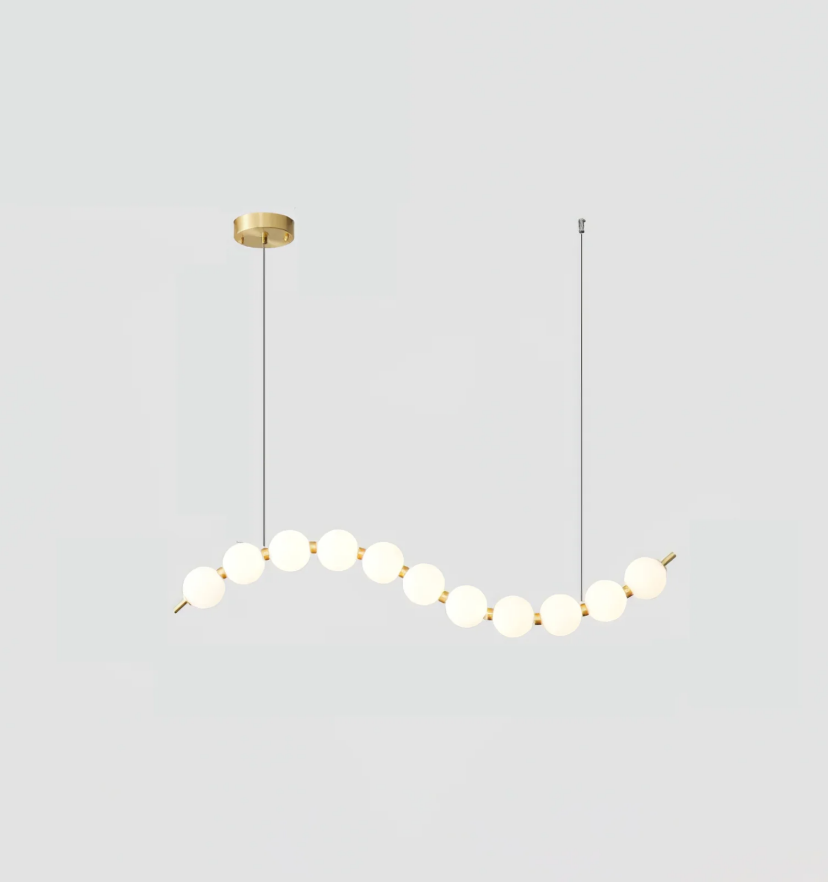 Pearl Necklace Chandelier