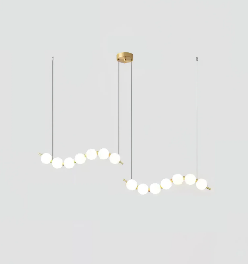 Pearl Necklace Chandelier