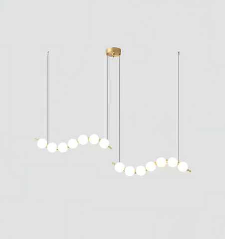 Pearl Necklace Chandelier