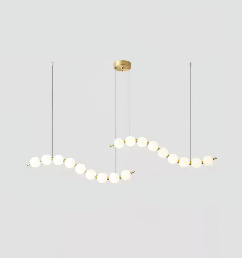 Pearl Necklace Chandelier