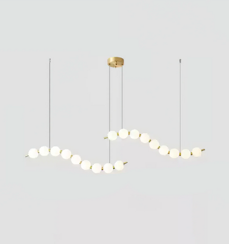 Pearl Necklace Chandelier