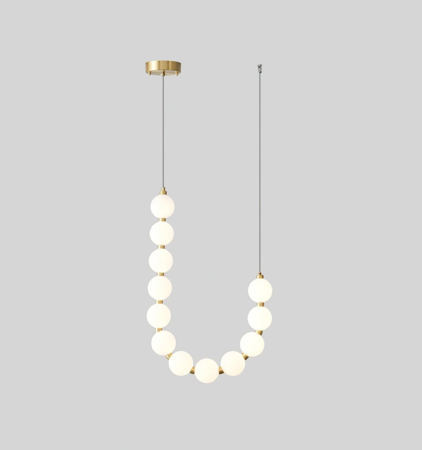 Pearl Necklace Chandelier