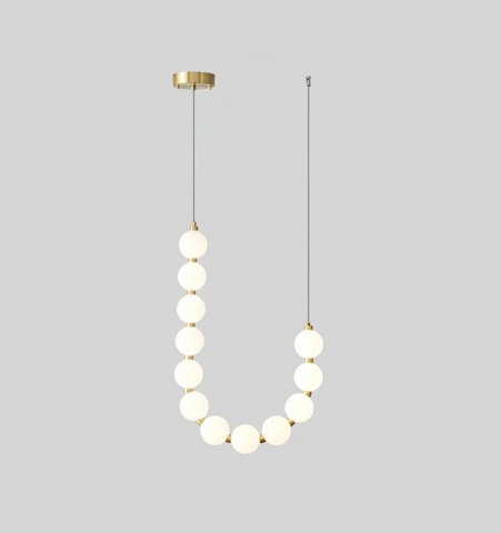 Pearl Necklace Chandelier