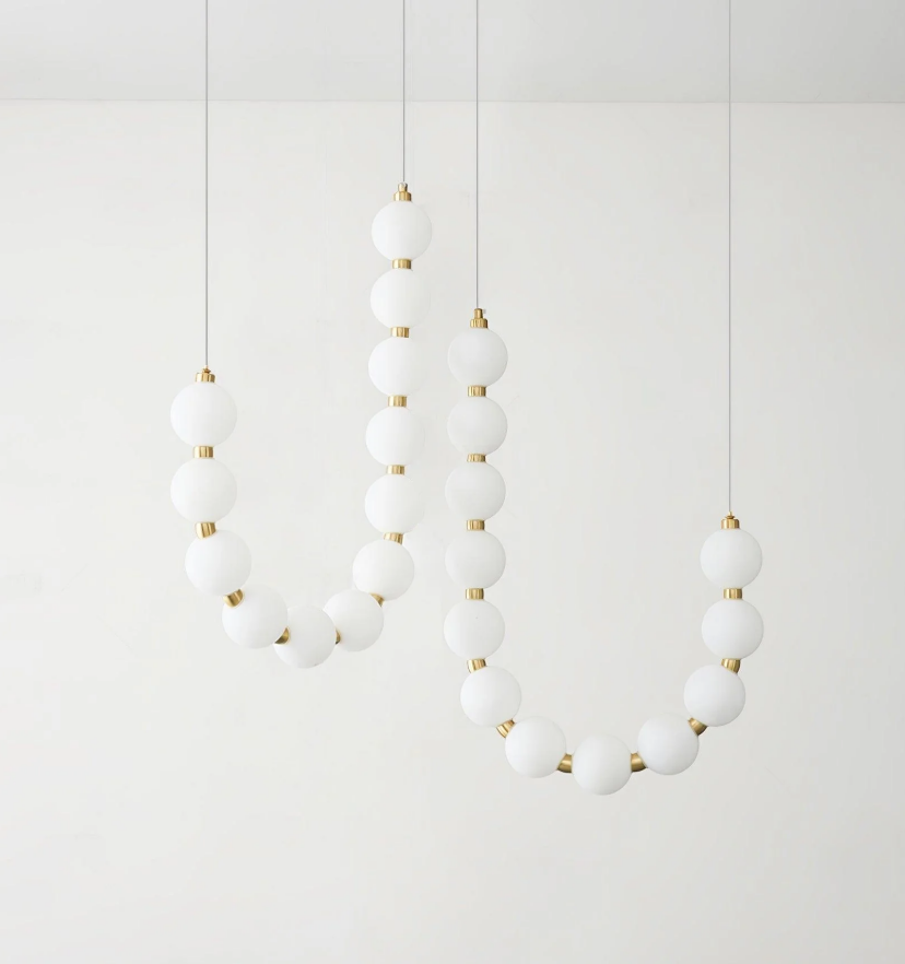 Pearl Necklace Chandelier
