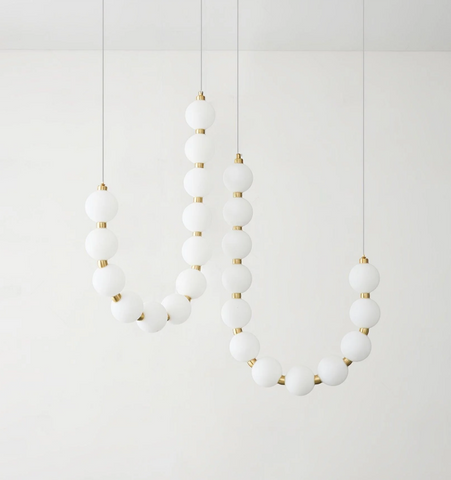 Pearl Necklace Chandelier