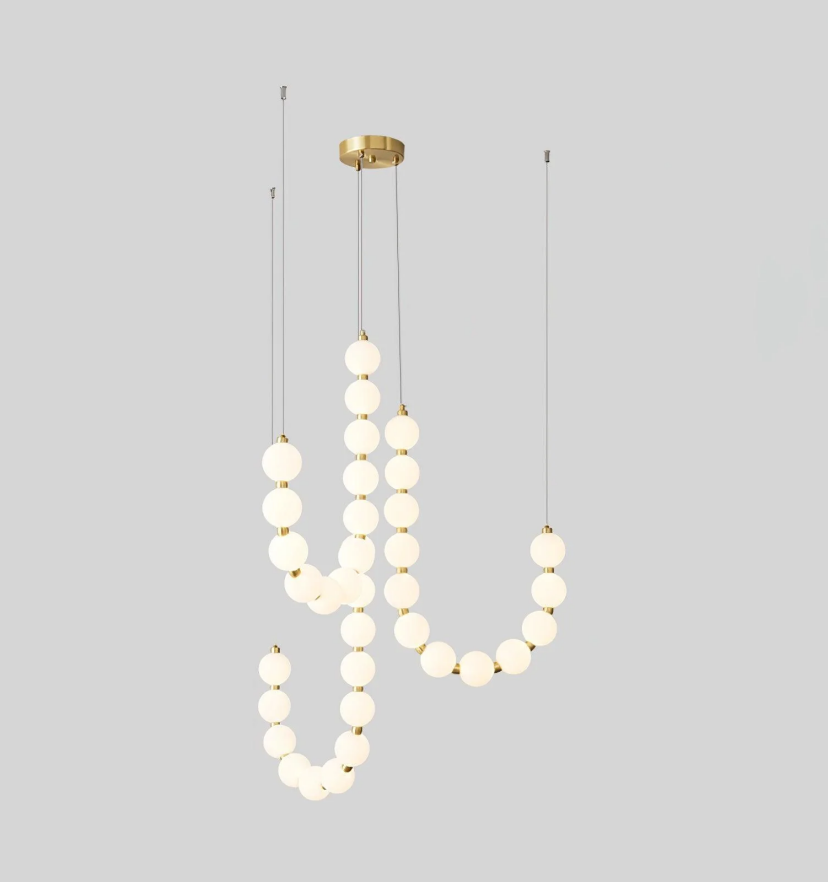 Pearl Necklace Chandelier