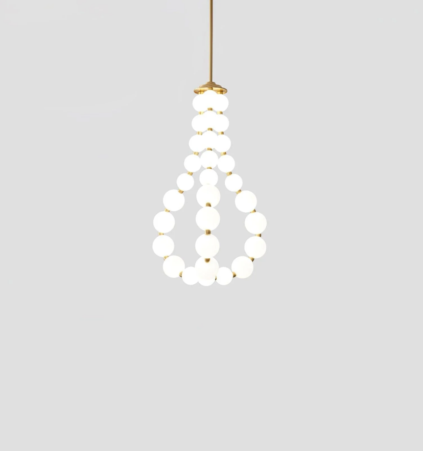 Pearl Necklace Chandelier