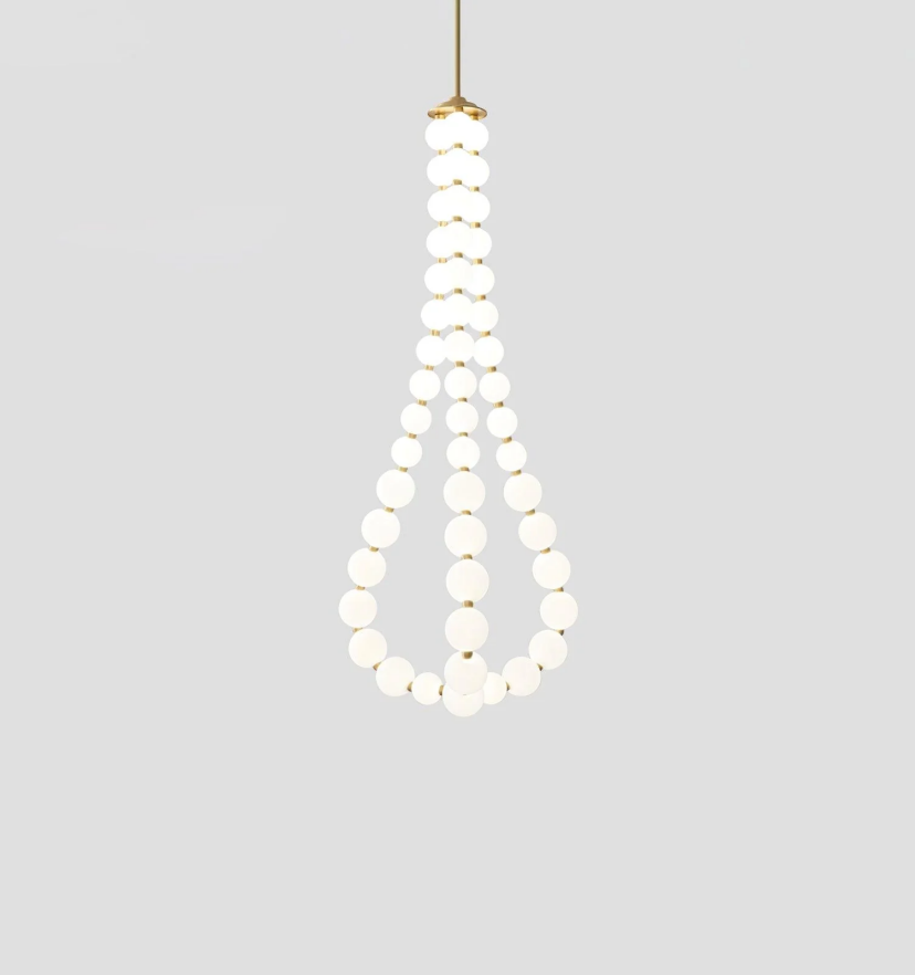 Pearl Necklace Chandelier