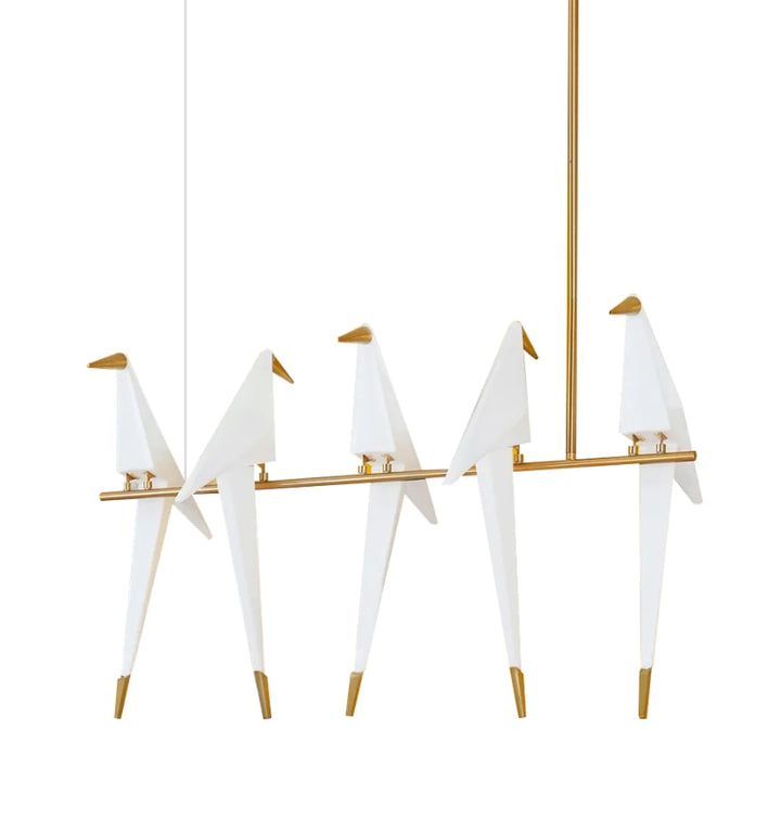 PERCHING BIRD CHANDELIER