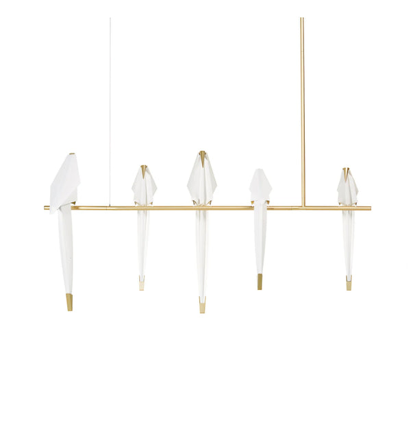 Perching Bird Chandelier