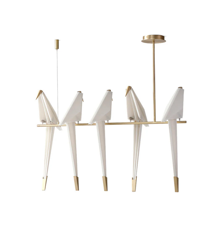 Perching Bird Chandelier