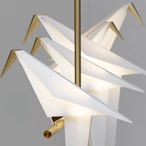 Perching Bird Chandelier