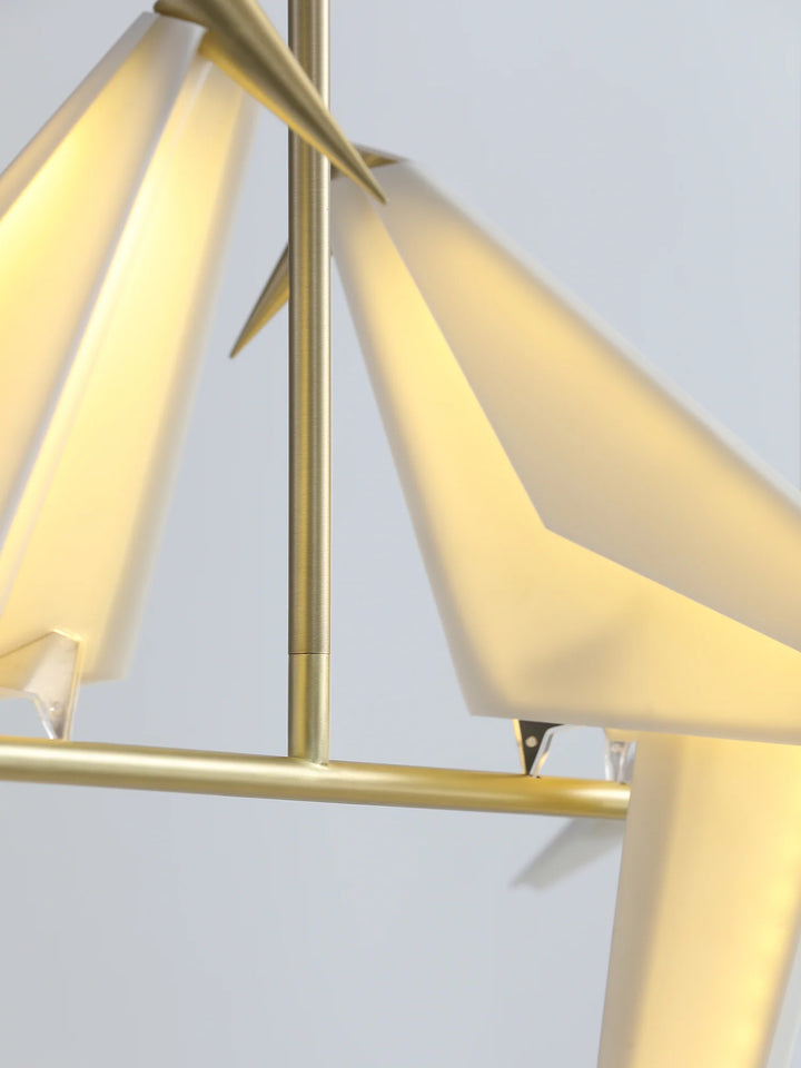 Perching Bird Chandelier