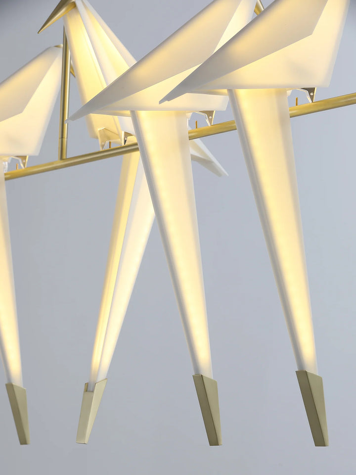 Perching Bird Chandelier