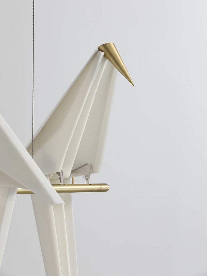 Perching Bird Chandelier