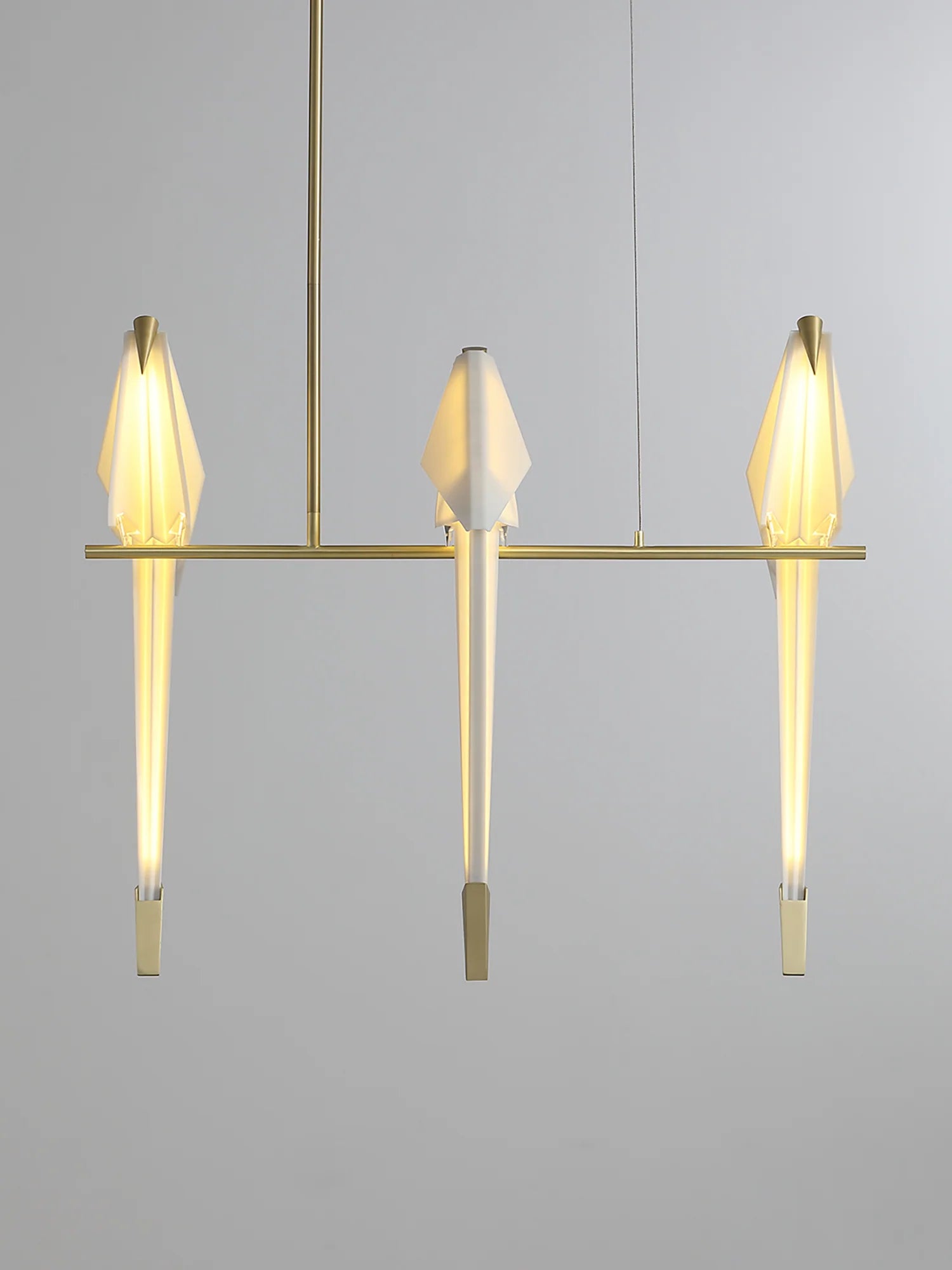 Perching Bird Chandelier