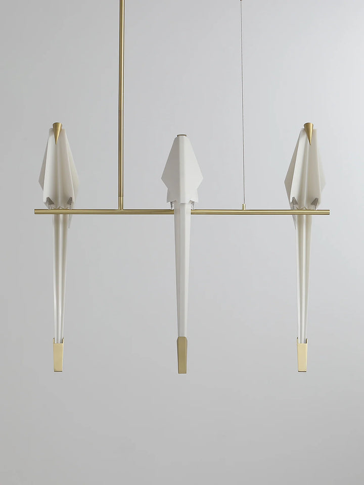 Perching Bird Chandelier