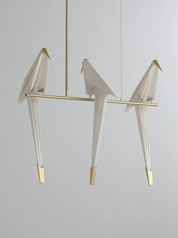 Perching Bird Chandelier
