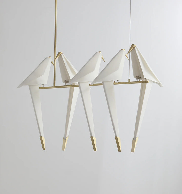 Perching Bird Chandelier