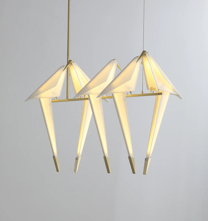 Perching Bird Chandelier
