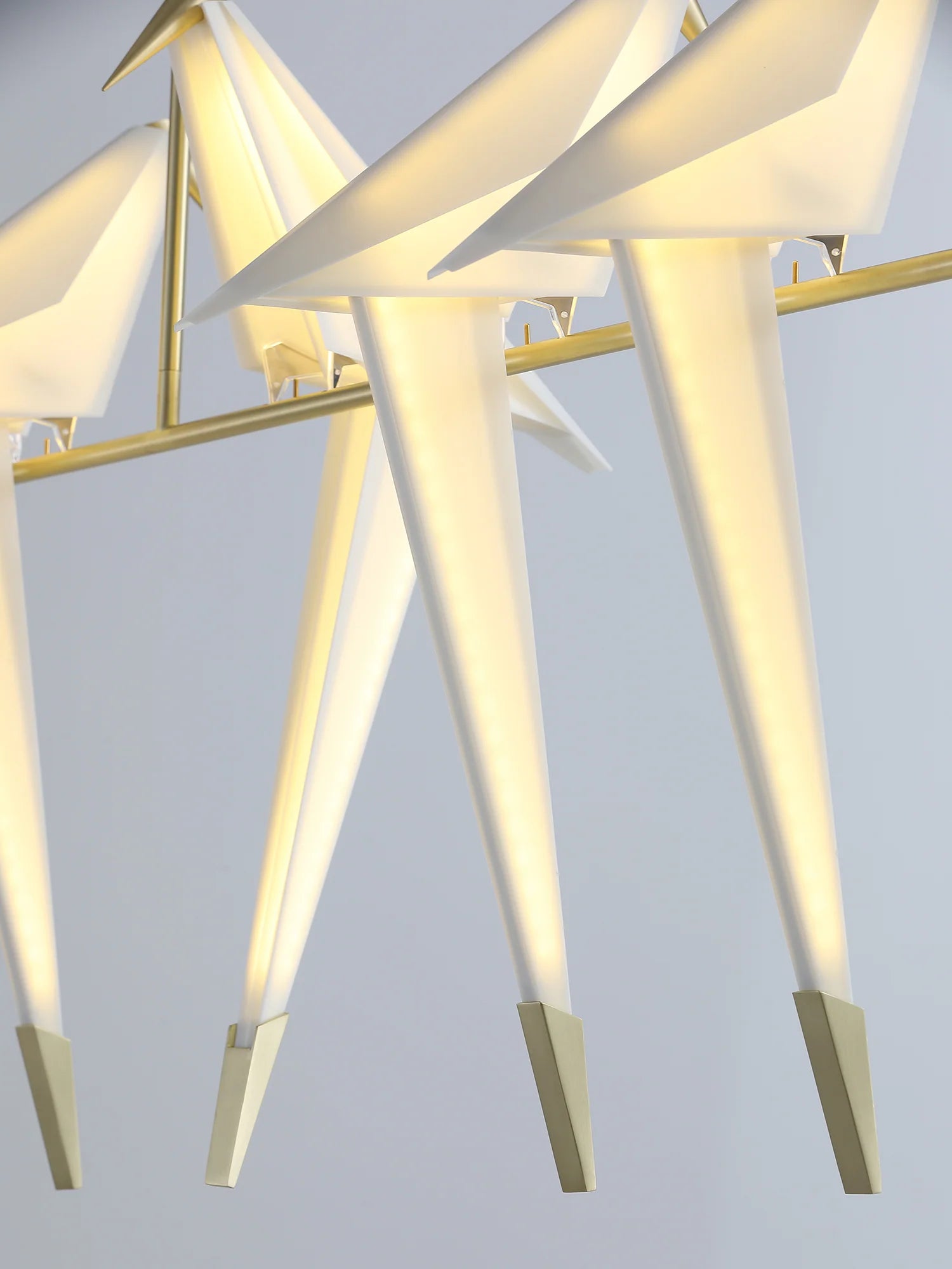 Perching Bird Chandelier