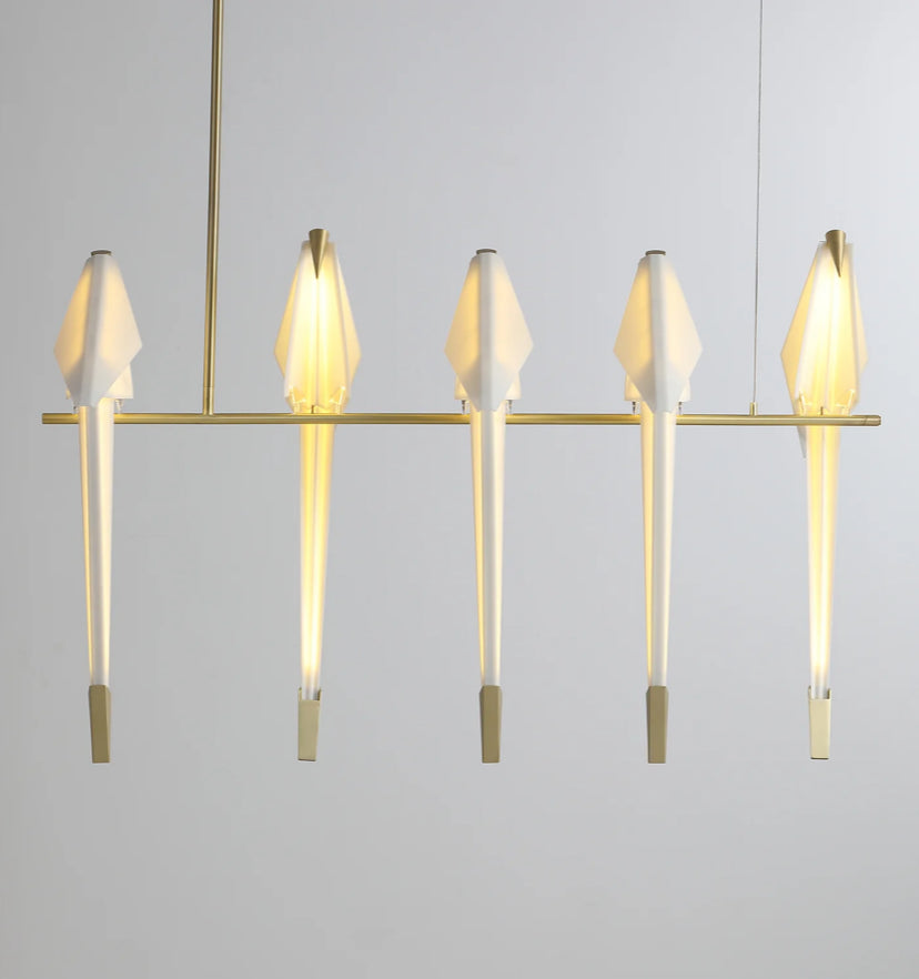 Perching Bird Chandelier
