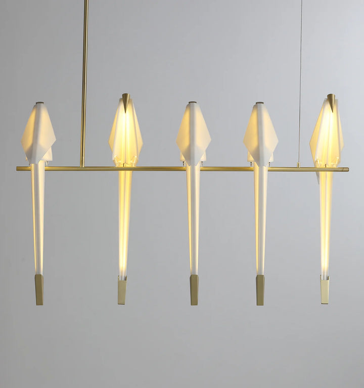 Perching Bird Chandelier