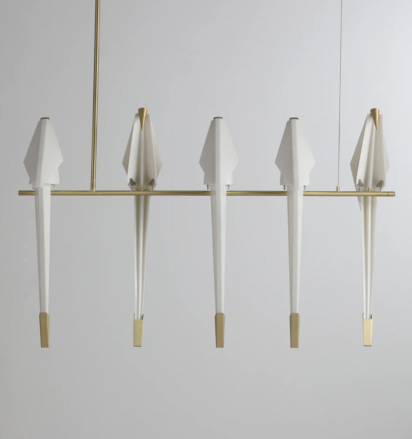Perching Bird Chandelier