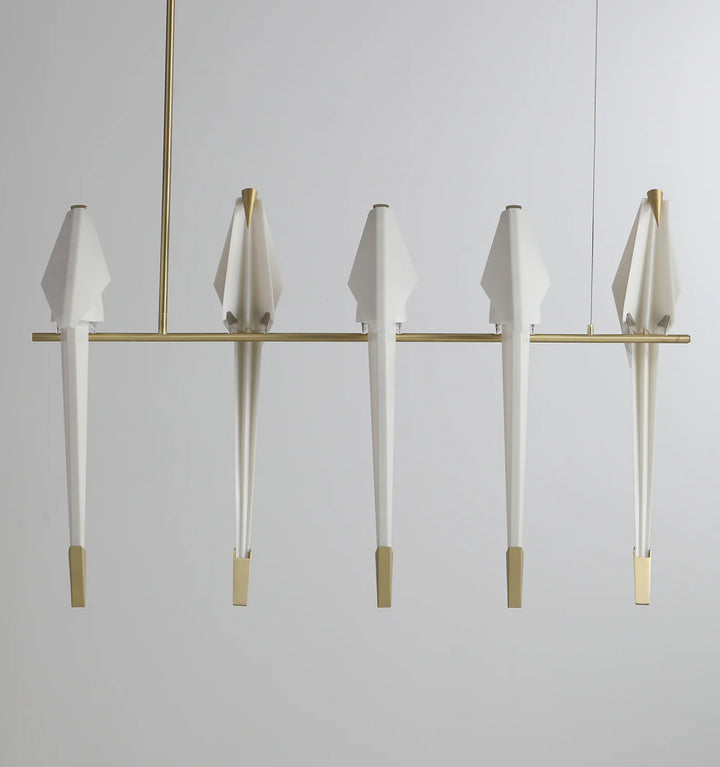 Perching Bird Chandelier