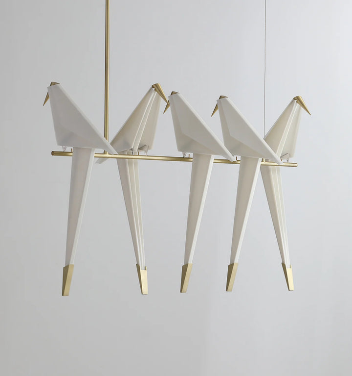 Perching Bird Chandelier